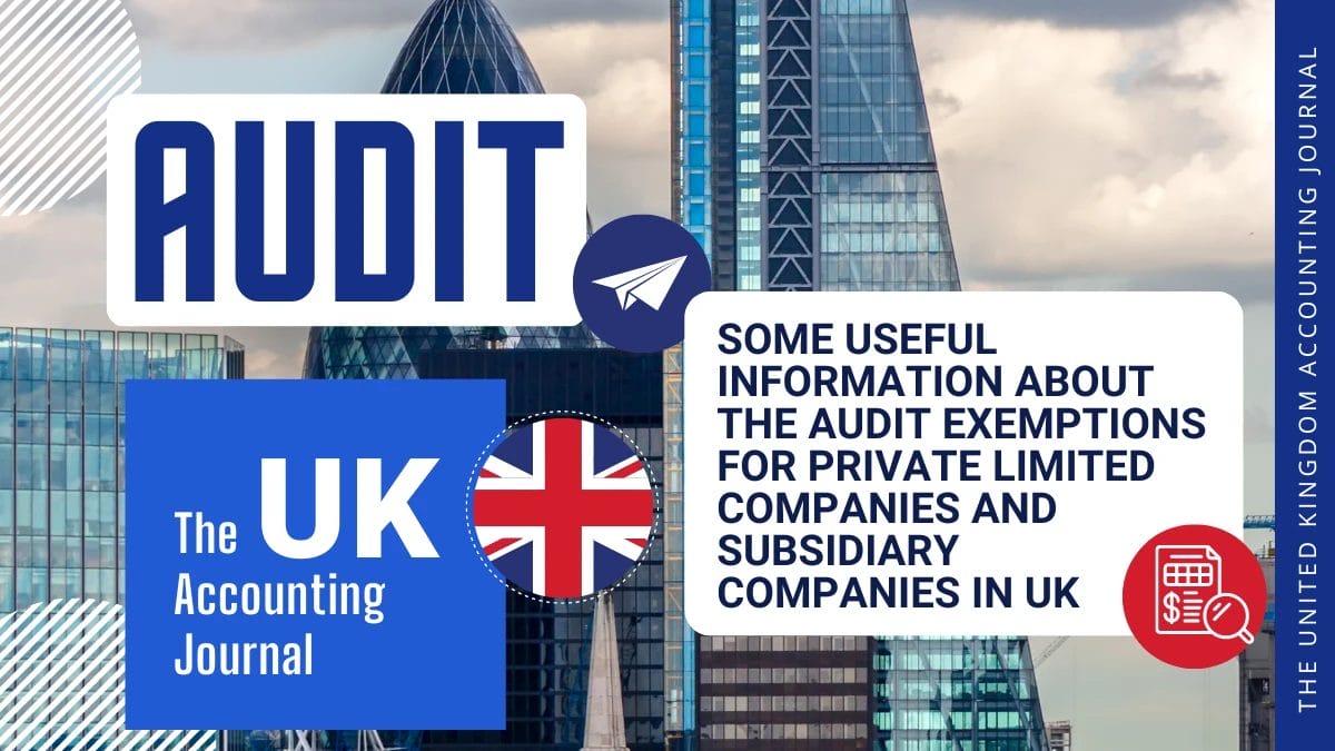 UK Audit Exemptions: Some useful information about the audit